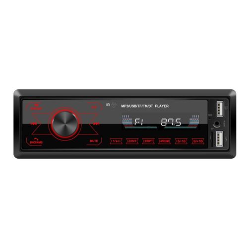 Autoradio Bluetooth MP3 Écran LCD 60W FM USB Carte Mémoire 8G Télécommande YONIS