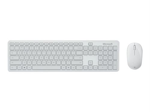 Ensemble clavier et souris Microsoft Bluetooth Desktop - Ensemble clavier  et souris - sans fil - Bluetooth 4.0 - Français - Gris glacier