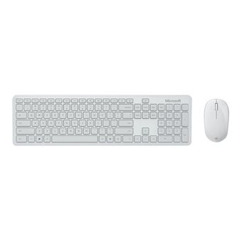 Ensemble clavier et souris Microsoft Bluetooth Desktop - Ensemble clavier  et souris - sans fil - Bluetooth 4.0 - Français - Gris glacier