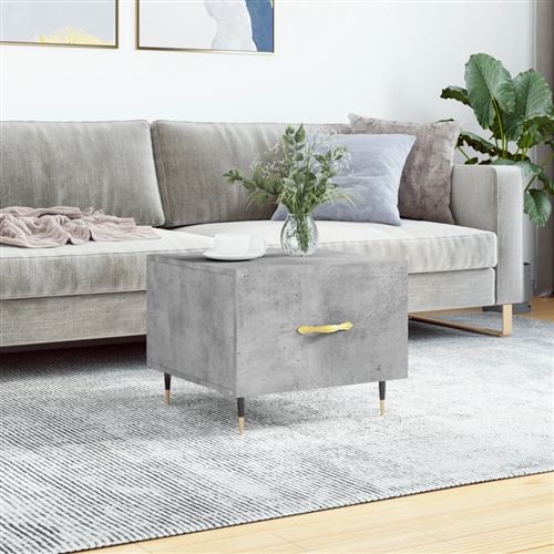 Vidaxl Gris Table Basse - Béton - Image 3