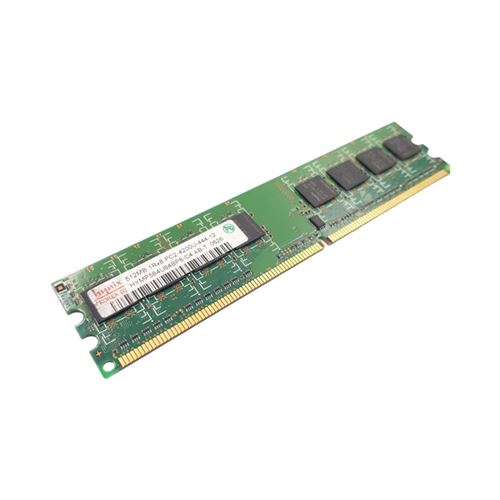 Barrette Mémoire 512Mo RAM DDR2 Hynix HYMP564U64PB8-C4 DIMM PC2-5300U
