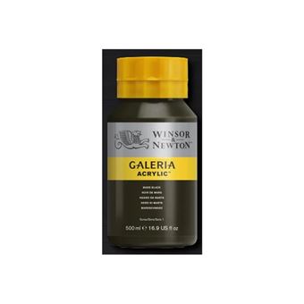 Winsor & Newton Galeria - Peinture - peinture acrylique - Noir mars - opaque - 500 ml - 1
