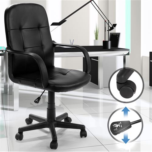 Chaise De Bureau Ergonomique UEV – Accoudoirs Réglables, Support Lombaire, Balancement, Hauteur Ajustable, Maille Respirante - 11