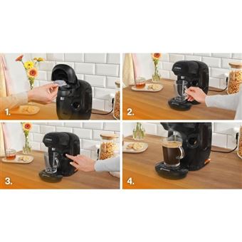 Machine a café multi-boissons - BOSCH - TASSIMO - T11 Style noir - 1400 W
