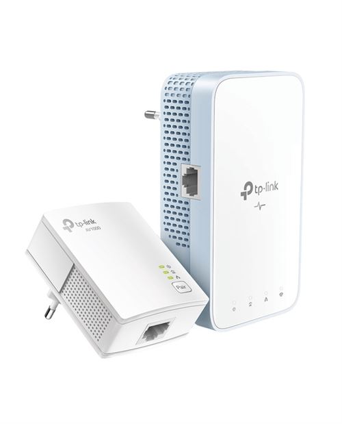 Adaptateur réseau TP-Link TL-WPA1000 KIT CPL 1000 Mbit/s Ethernet/LAN Wifi Blanc 2 pièces