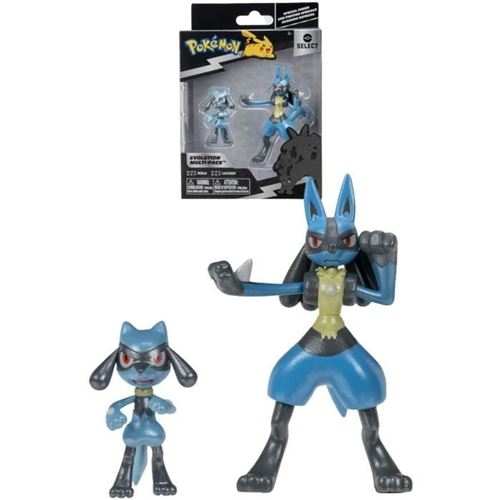 Lucario et sa pokéball Jouet Figurine articulée Pokémon