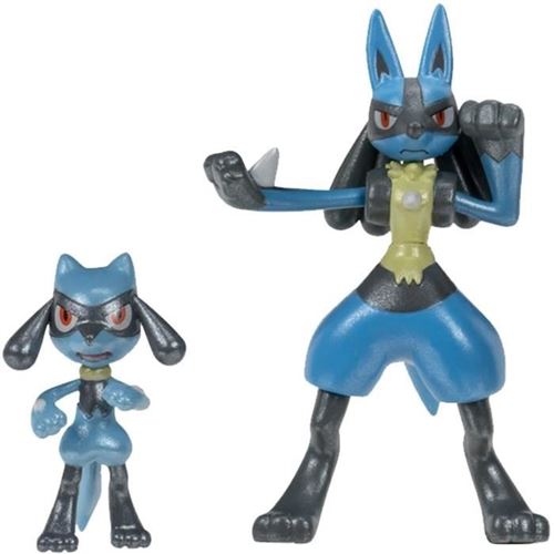 Lucario et sa pokéball Jouet Figurine articulée Pokémon