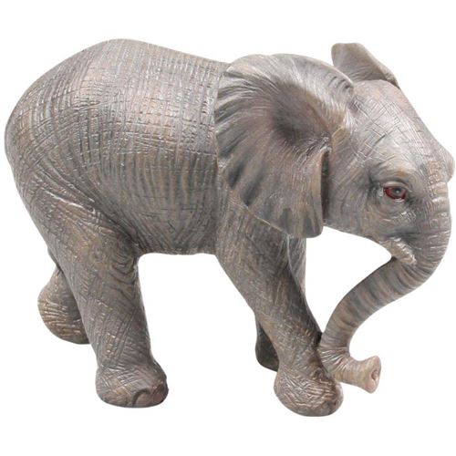 Farmwood Animals - Eléphant en résine Taille 1 (16 x 9 x 13 cm)