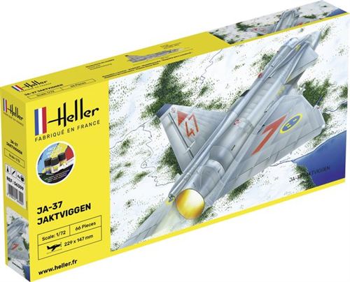 Starter Kit Ja-37 Jaktviggen - 1:72e - Heller