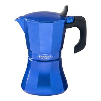 Cafetière Italienne Oroley Petra 9 Tasses Bleu Aluminium - 1