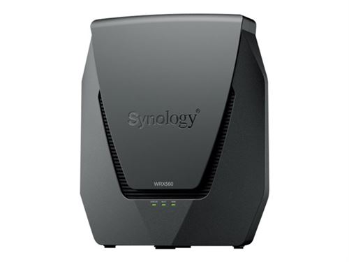 Synology WRX560 - Routeur sans fil - maillage - commutateur 4 ports - GigE, 2.5 GigE - ports WAN : 2 - 802.11a/b/g/n/ac/ax