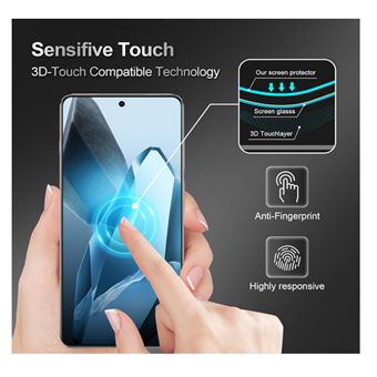 Film Protection Verre Trempé 9H Pour OnePlus 8 - Lot - Transparent - Haute Résistance Aux Rayures