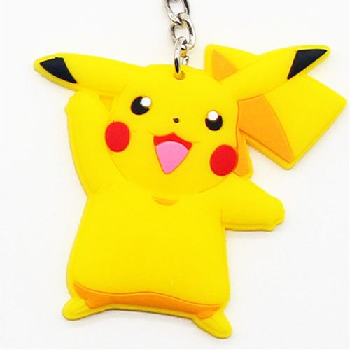 3€26 sur Porte-clés Pokemon Pikachu Jaune 6 cm - Type C - Porte