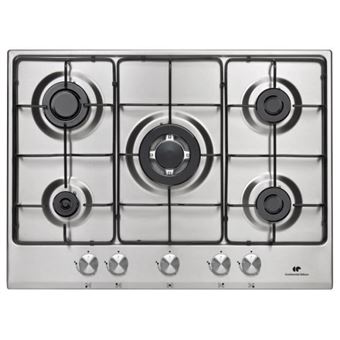 Plaque de cuisson gaz continental edison 5 foyers 58 cm - 1