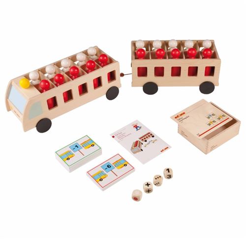 Bus mathématique avec remorque - maxi