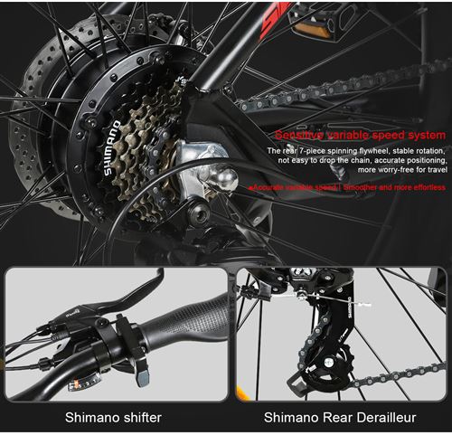 Vélo électrique sales samebike 500w