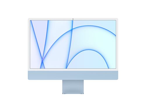 iMac 24 Pouces - 2021 - Apple M1 - 3,2 Ghz - 8 Go - 512 Go SSD - Bleu - Apple Gpu 7