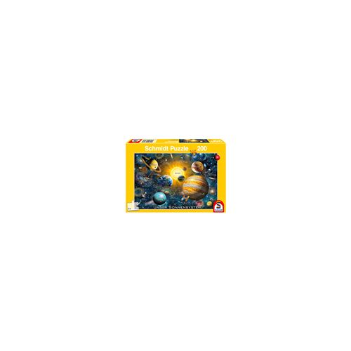 Non Communiqué Jaune 200 Pcs Puzzle Notre Système Solaire,