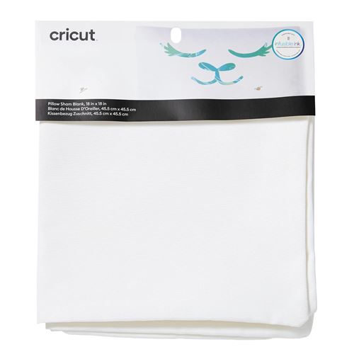Housse De Coussin Blanc à Customiser 455 x 455 Cm - Cricut - Cricut