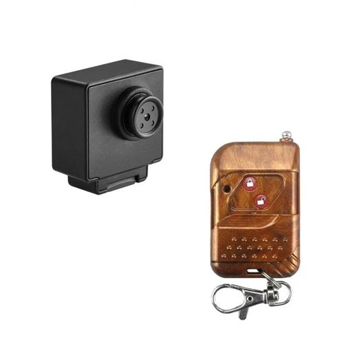 Non Communiqué Multi Caméra Espion Bouton Sans Fil Hd 1080P Avec Télécommande