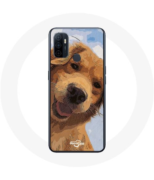 Coque Oppo A Golden Retriever Race De Chiens Maniacase Coque Et Tui T L Phone Mobile