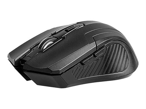Tracer Fairy - Souris - optique - 6 boutons - sans fil - 2.4 GHz - récepteur sans fil USB - noir