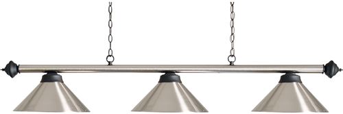 Tige de lampe de billard Buffalo + 3 abat-jour
