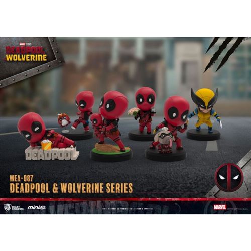 Beast Kingdom Toys Marvdeadpool 3 - Set 6 Figurines Mini Egg Attack Series Deadpool & Wolverine 8 Cm - Image 3