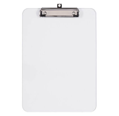 Alba Porte-bloc A4 plastique transparent Alba - 23 x 31,5 cm