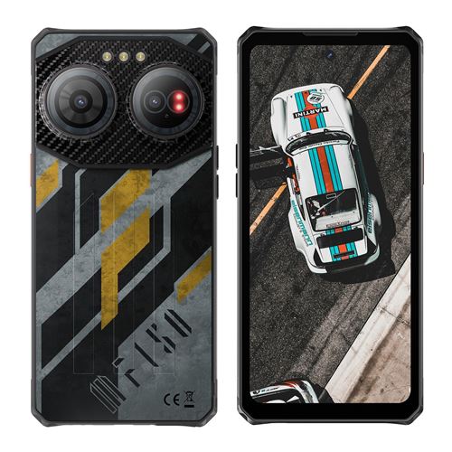 Smartphone Ultra-Résistant 12GB+512GB Android 14 100MP NFC IP68 6.6 Pouces 4G YONIS