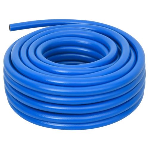 VidaXL Tuyau d'air bleu 0,7 10 m PVC