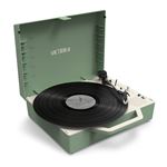 Platine vinyle victrola re-spin eco conçue vert