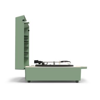 Platine vinyle victrola re-spin eco conçue vert