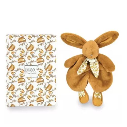 Non Communiqué Multicolore Lapin Doudou - Doudou Ocre