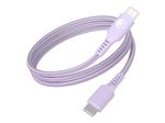 BIGBEN Connected - Câble USB - 24 pin USB-C (M) pour 24 pin USB-C (M) - 3 A - 1.2 m - USB Power Delivery (60W), plastique recyclé à 100 %, connecteurs réversibles - violet