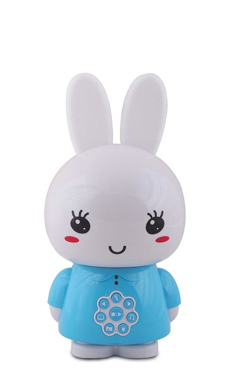 Inconnu Alilo- Honey Bunny Lapin Lecteur mp3 Veilleuse, G6BLEU, 24cm x 12cm x 12cm-312g