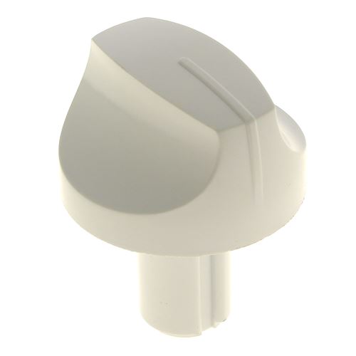 Bouton blanc 12h pour Cuisiniere Faure