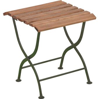 Esschert Design Desserte En Bois Et Metal Vert Mobilier De