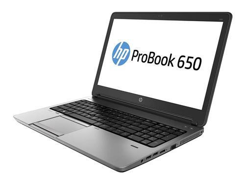 HP Probook 650 G1 - Intel Core i5 4200M / 2.5 Ghz - Win 10 Pro - Hd Graphics 4600 - 8 Go Ram - 250 Go SSD - Dvd - 15.6" 1366 X 768 (Hd) - Reconditionné