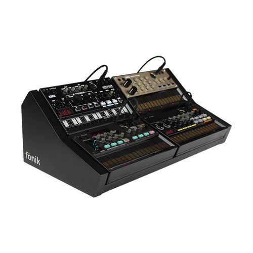 Fonik Audio Innovations support pour 4x Korg Volca, noir