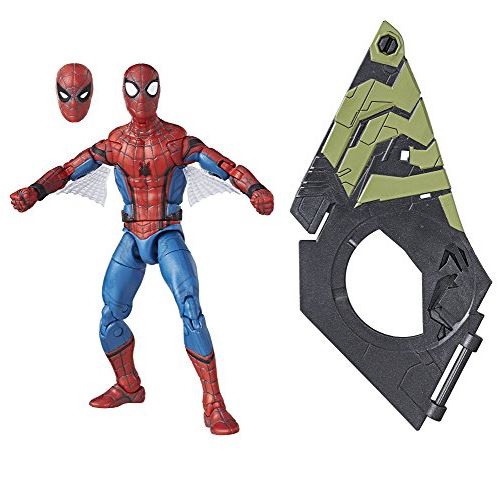 Film Marvel Legends Spider-Man Homecoming - Figurine articulée Spider-Man (Construire un avion) ​​- 6 pouces