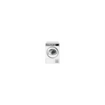 Smeg DHT82EIN - Sèche-linge - largeur : 59.5 cm - profondeur : 62 cm - hauteur : 84.6 cm - chargement frontal - blanc/gris
