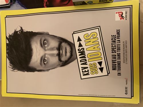 Acheter Kev ADAMS - Sois 10 ans - 40x60cm - Affiche État correct - 16,99 € Kev ADAMS - Sois 10 ans - 40x60cm - Affiche État correct - N/A reconditionné disponible sur Fnac
