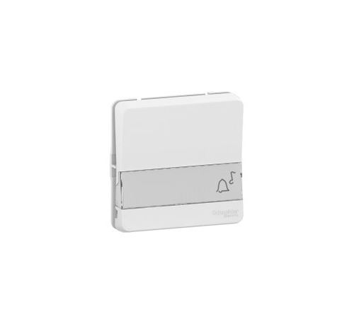 Schneider Electric Blanc Bouton-Poussoir Porte-Etiquette Ip55 Ik08 - Composable - Mureva Styl