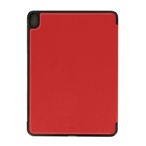 Avizar Housse Pour Apple iPad Air 2020 Support Vidéo et Clavier Design Fin Rouge