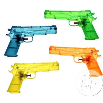 Lot De 3 Pistolet à Eau Transparent 20cm Qualité