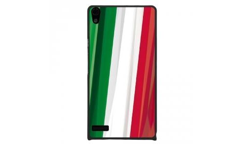 Coque rigide pour Huawei Ascend P6 avec impression Motifs drapeau de l'Italie