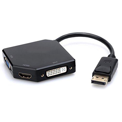 Câble / Adaptateur Vidéo DisplayPort Mâle vers HDMI Femelle 23cm, LinQ -  Noir - Français