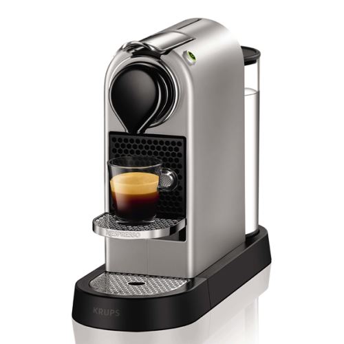 Krups Nespresso CitiZ XN740B10 - koffieapparaat - 19 bar - zilver
