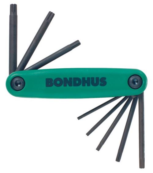 Bondhus Gorilla Grip Torx Ensemble pliable 8pc T6-T25
